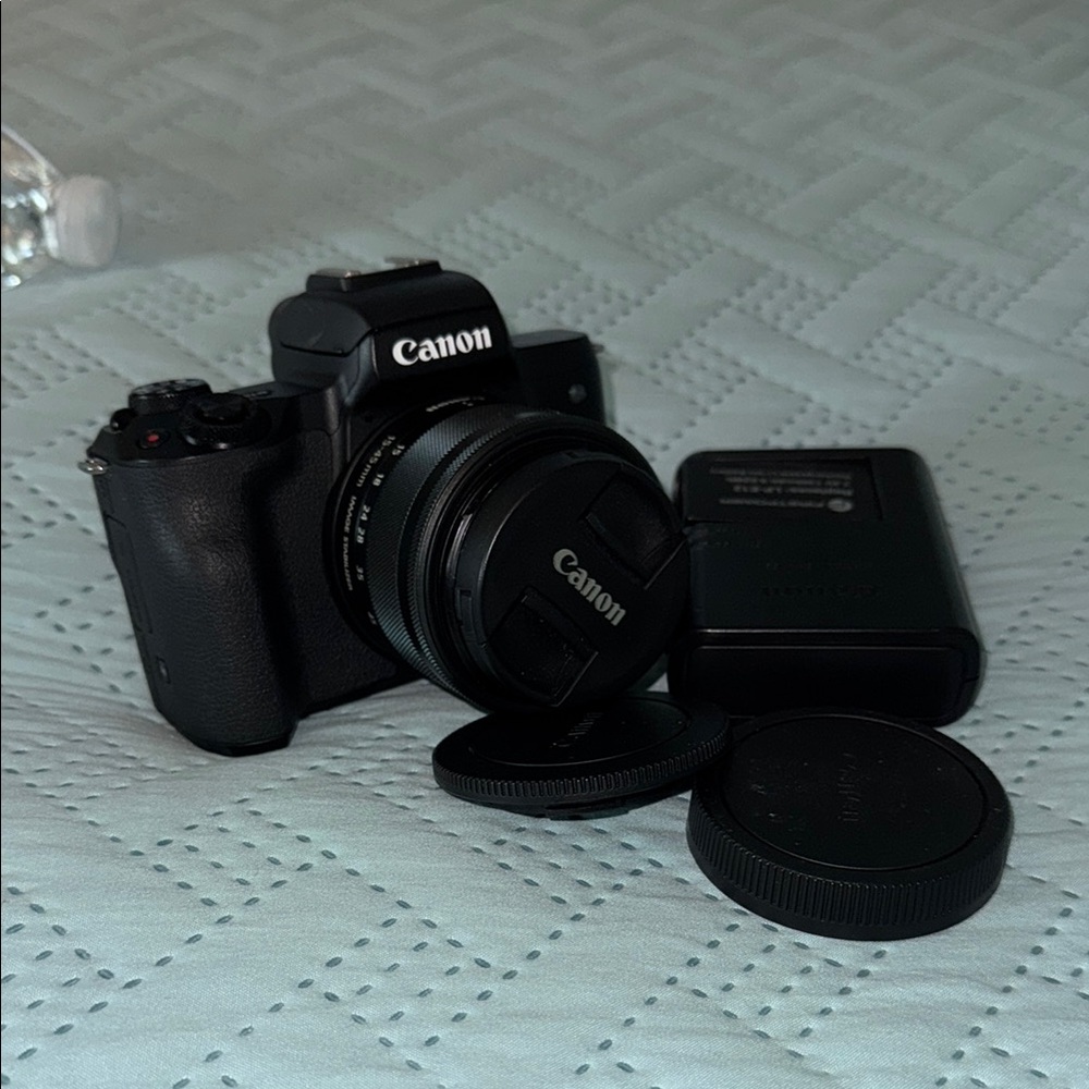 Canon EOS M50 Black Mirrorless Camera